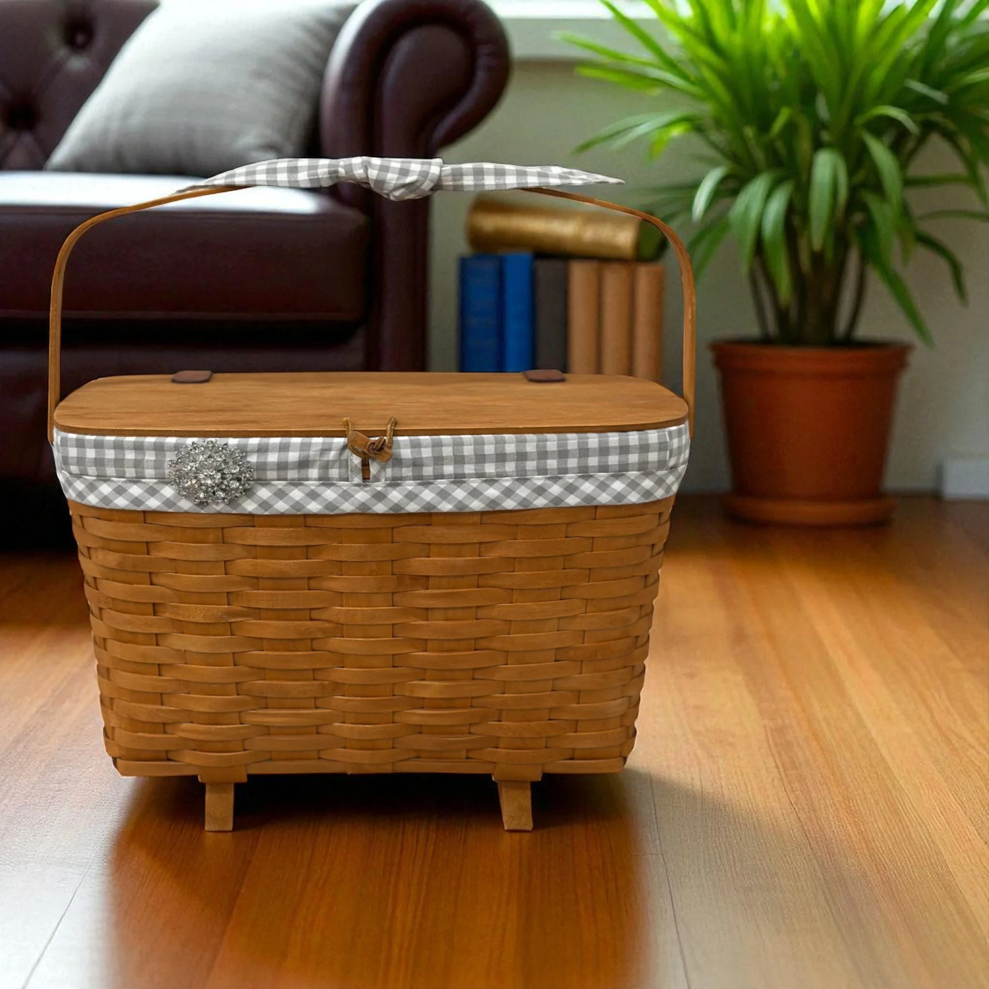 Fabric liners for Longaberger Magazine Basket collectors- Assorted